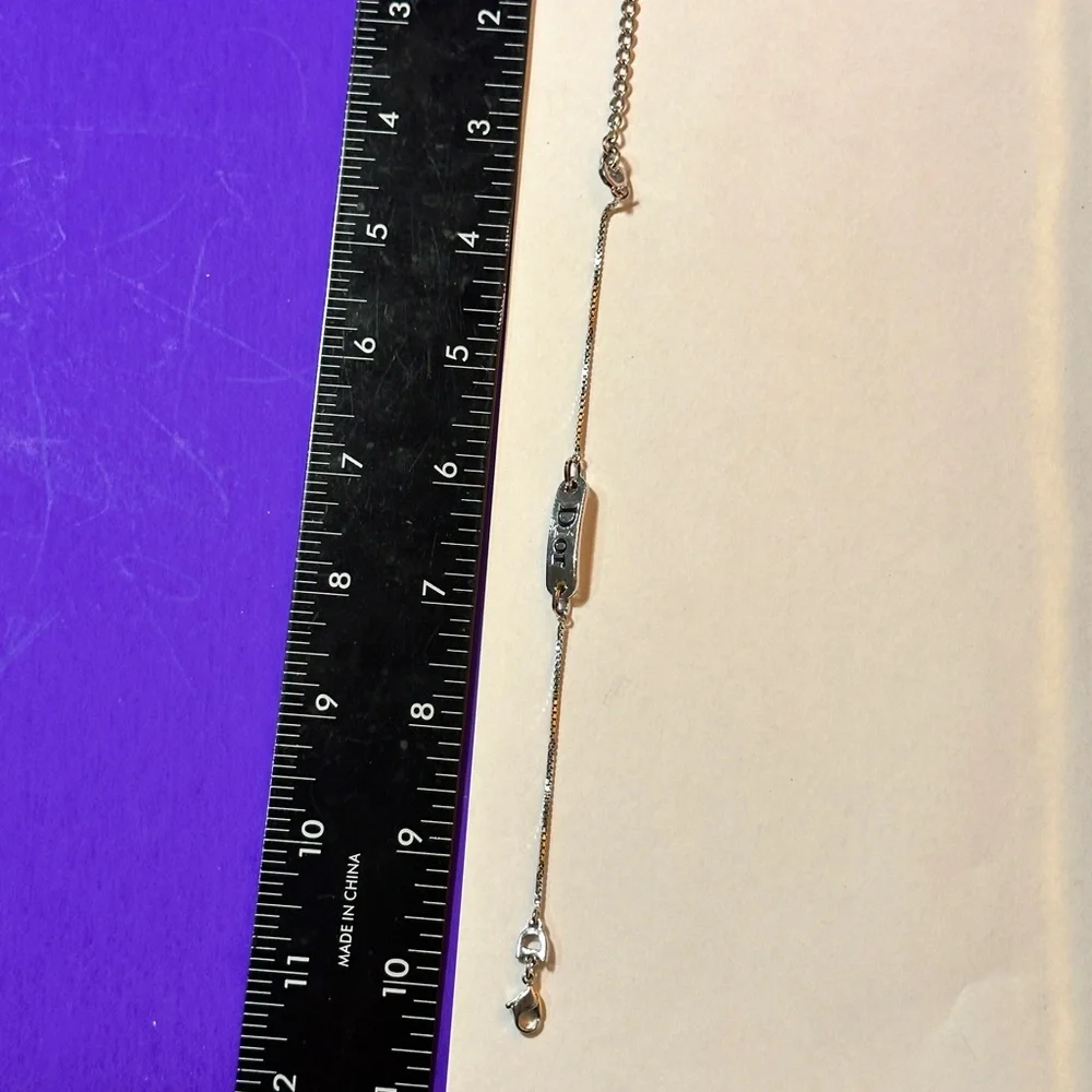 Dior Silver Chain Bracelet - Picture 12 of 13